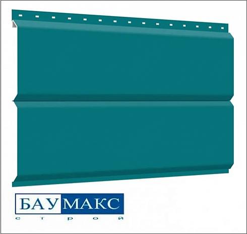 Сайдинг металлический БРУС Бирюзовый RAL 5021 